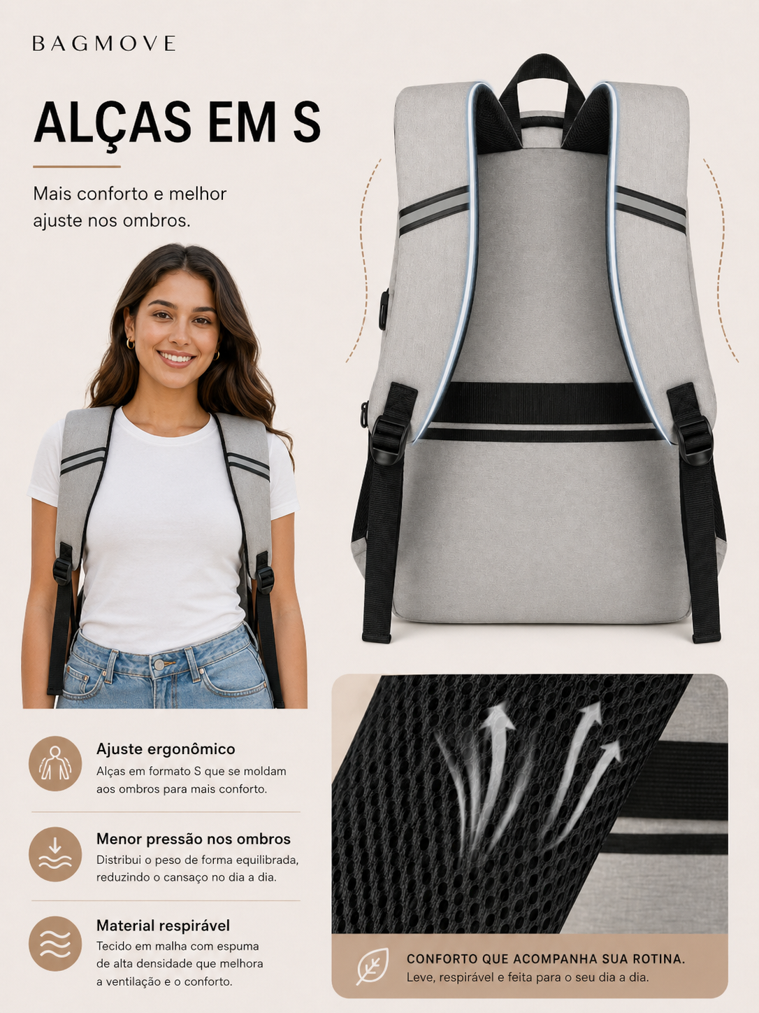 Mochila Diamond Original BM